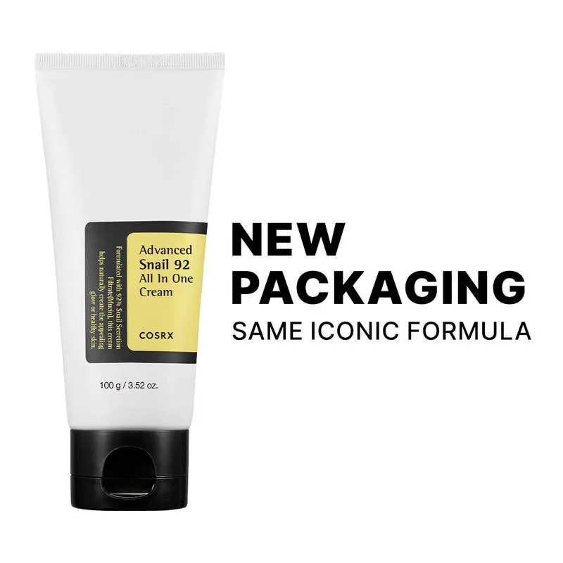 COSRX Advanced Snail Mucin 92 All In One Cream with Hyaluronic Acid